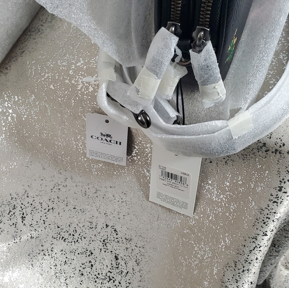 Coach Sadie Crossbody Clutch/ pyramid eye - Picture 10 of 11